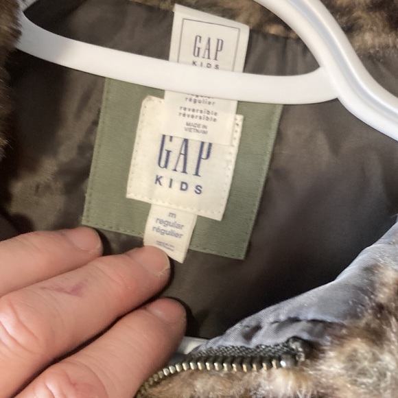 Gap fair fur vest - Picture 3 of 4